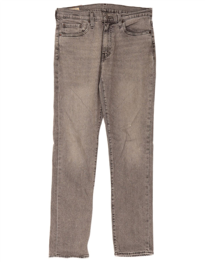 Levi's Męskie 511 Slim Jeans W32 L32 Szara bawełna