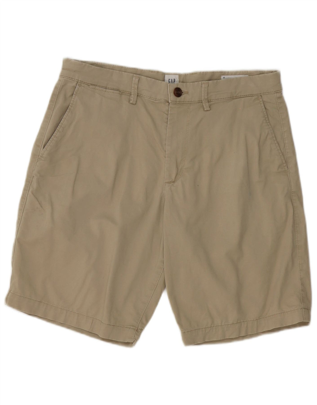 Męskie spodenki chino Gap W32, średnia bawełna khaki