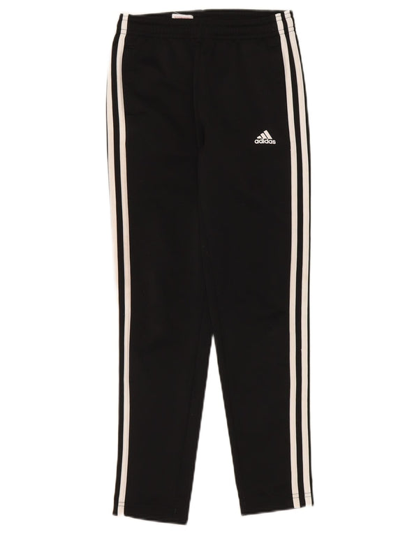 Chłopięce spodnie dresowe Adidas 9-10 lat, czarny poliester