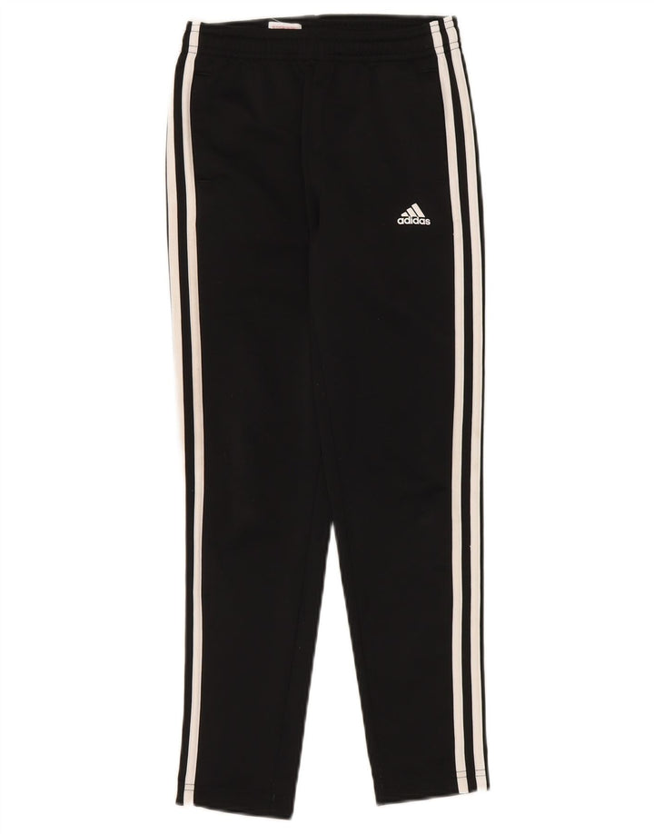 Chłopięce spodnie dresowe Adidas 9-10 lat, czarny poliester