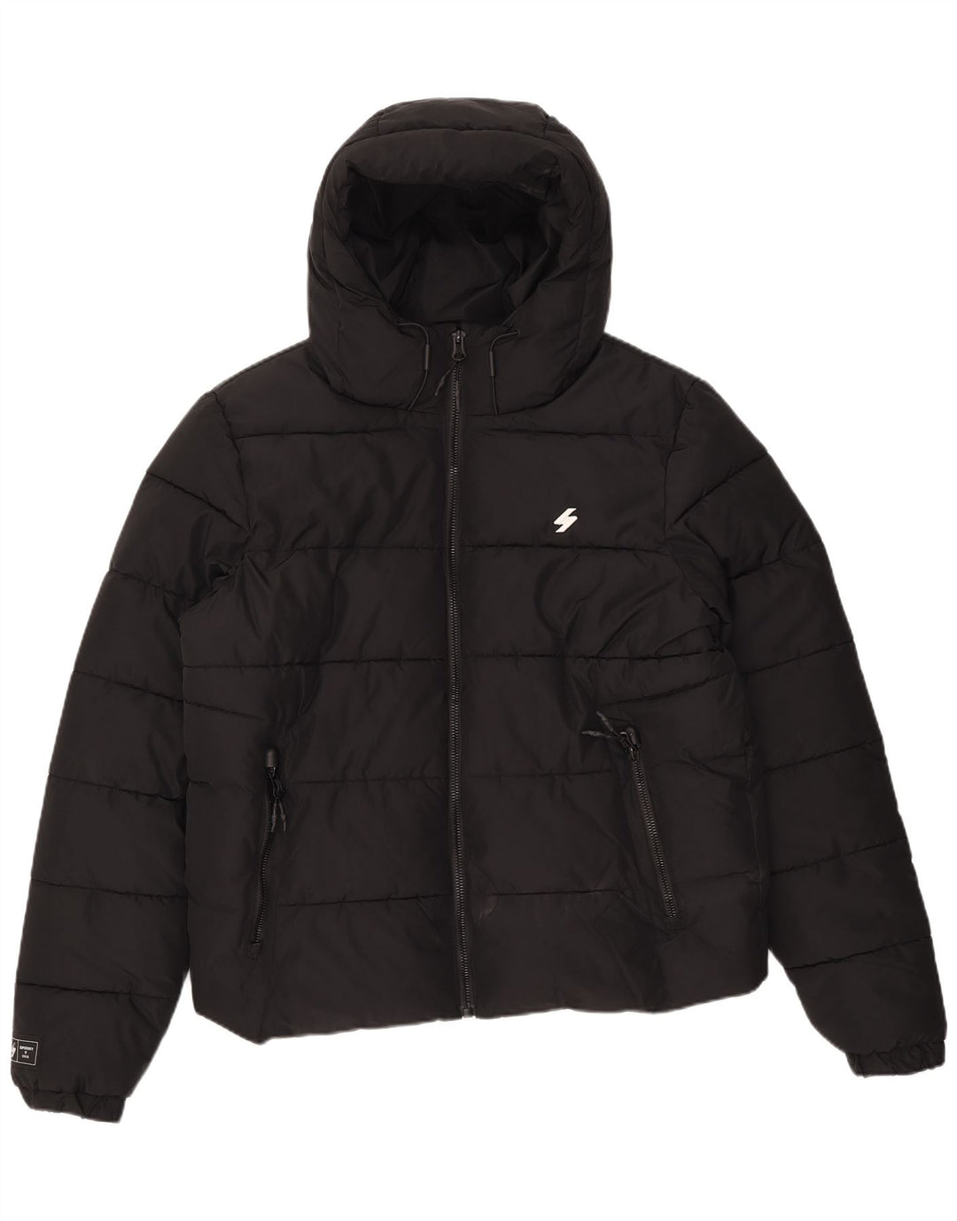 Męska ocieplana kurtka Superdry UK 44 2XL Czarny poliester