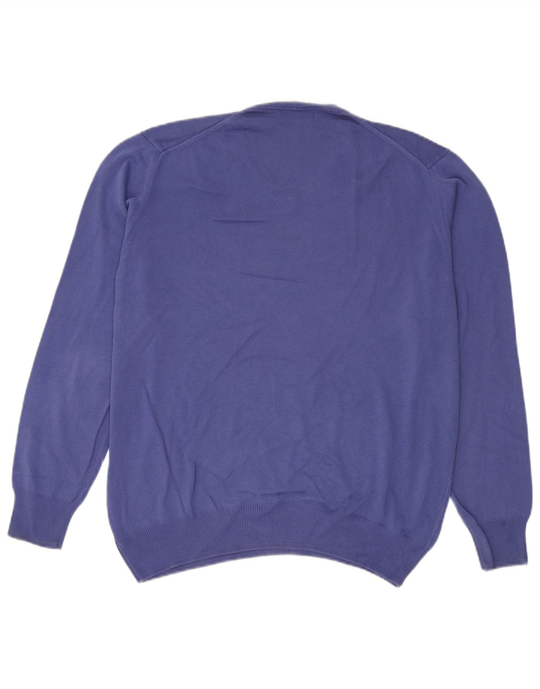 Męski sweter Zara z dekoltem w kształcie litery V, XL, niebieski