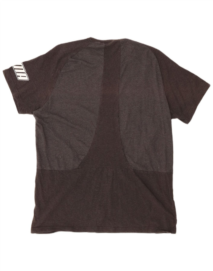 Męski T-shirt z grafiką PUMA Top 2XL Szary blok kolorów