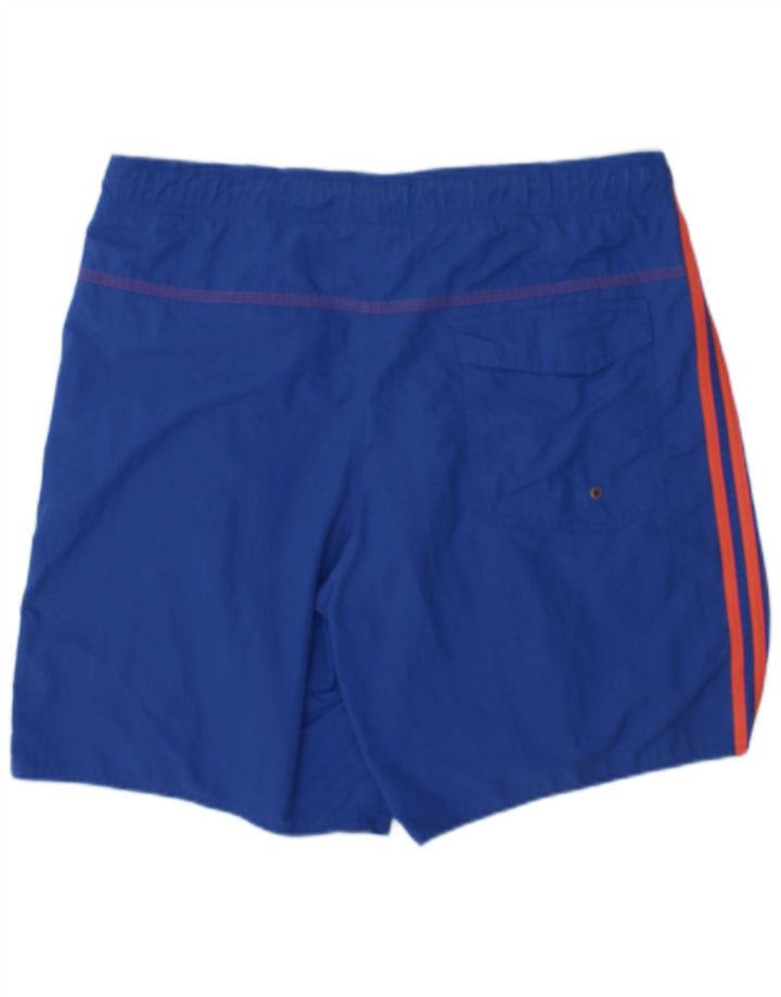 Męskie spodenki kąpielowe Adidas, duże, niebieskie, nylonowe bloki kolorów