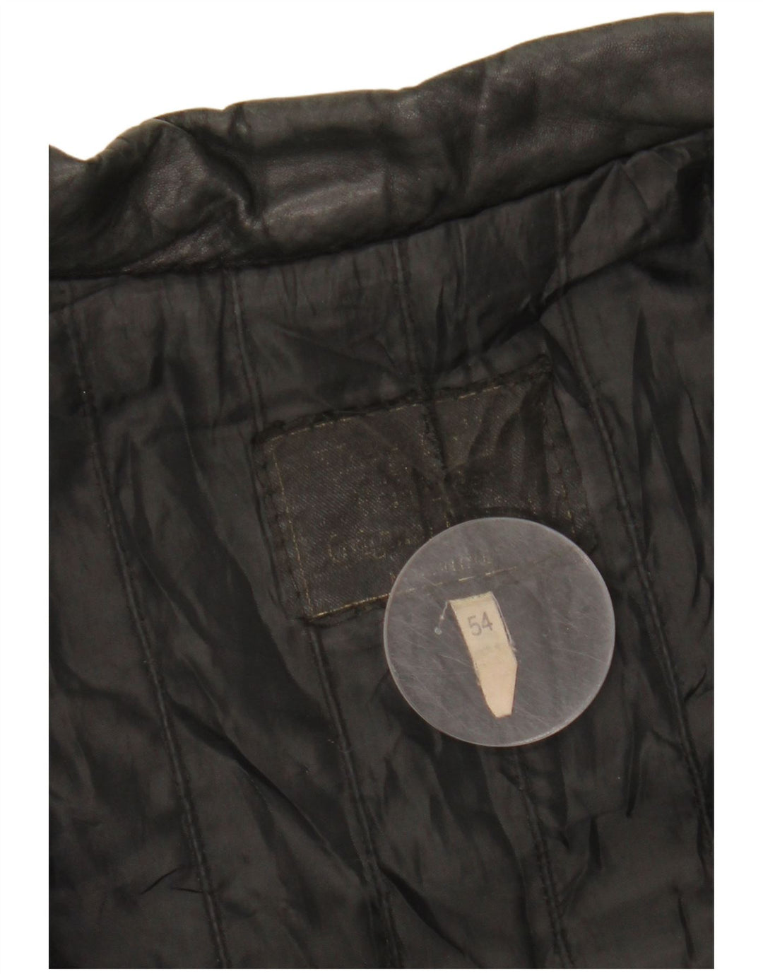 Damska kurtka skórzana VINTAGE IT 54 3XL czarna