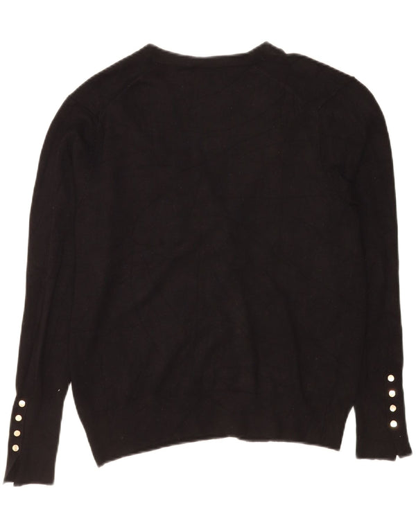 Sweter damski Zara Cardigan UK 14, duży, czarny