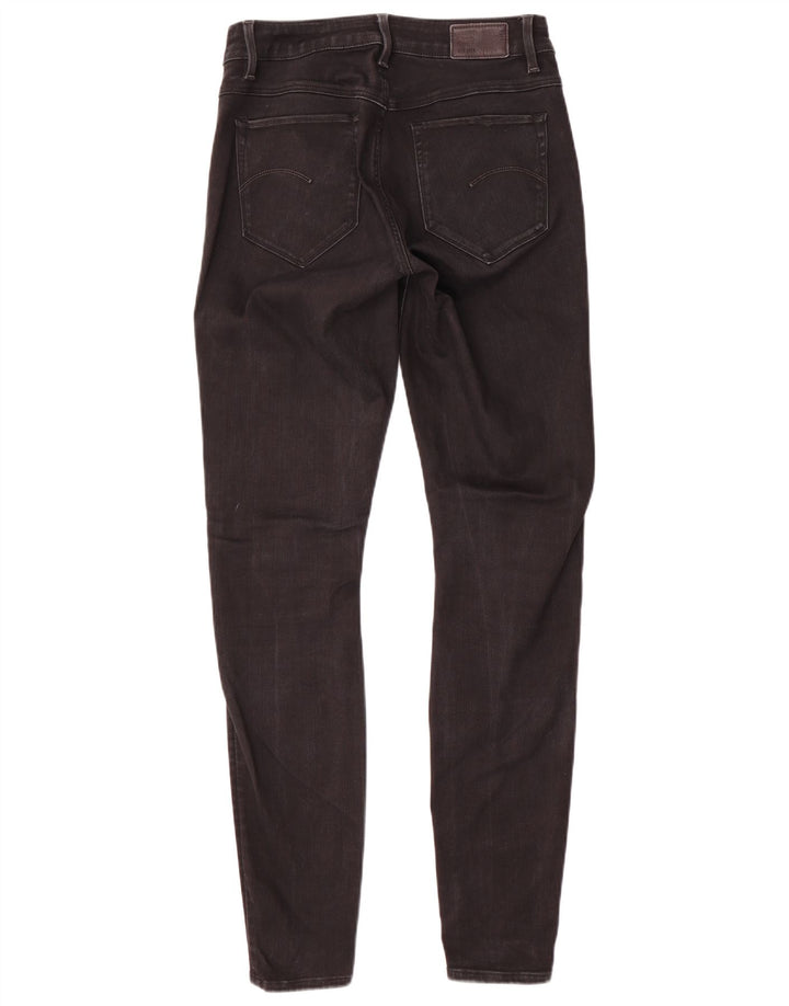 Damskie jeansy skinny G-Star W30 L34 Czarny poliester