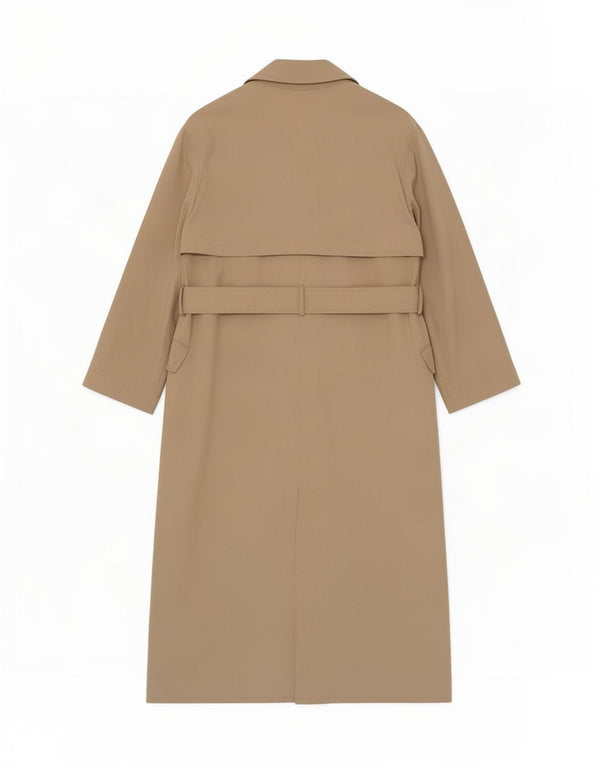 Damski płaszcz oversize Zara UK 6 XS, beżowy