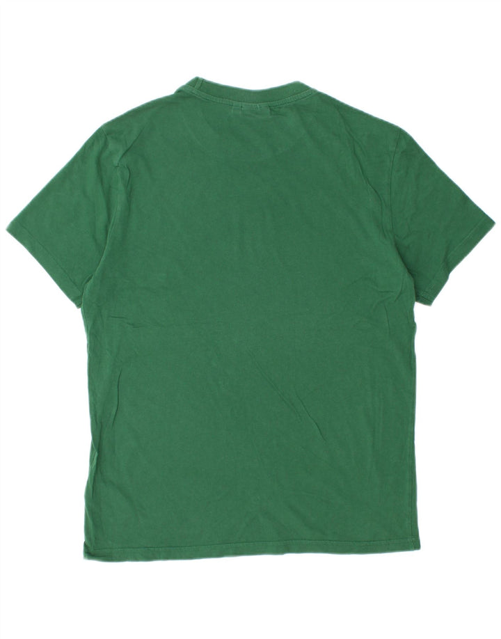 T-shirt męski J.Lindeberg, bawełniany, średni zielony
