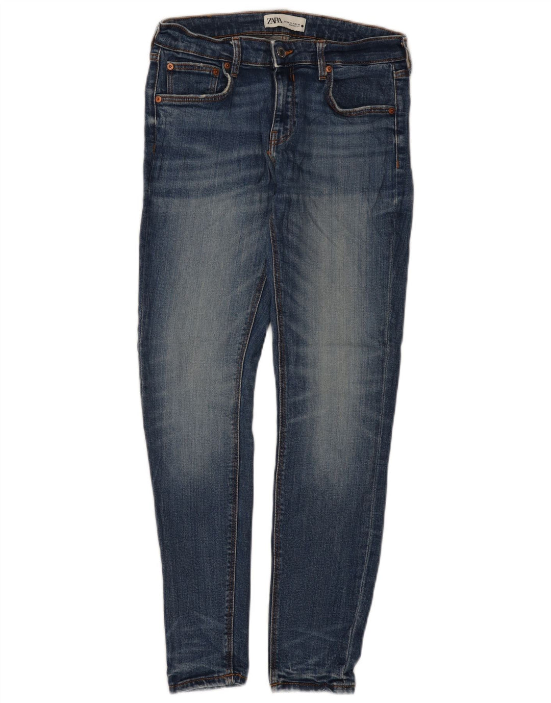 Damskie jeansy Zara Slim EU 40 Medium W30 L28 Niebieskie