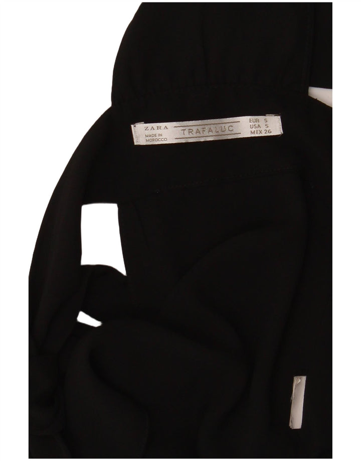 Damski top bez rękawów Zara UK 8, mały, czarny