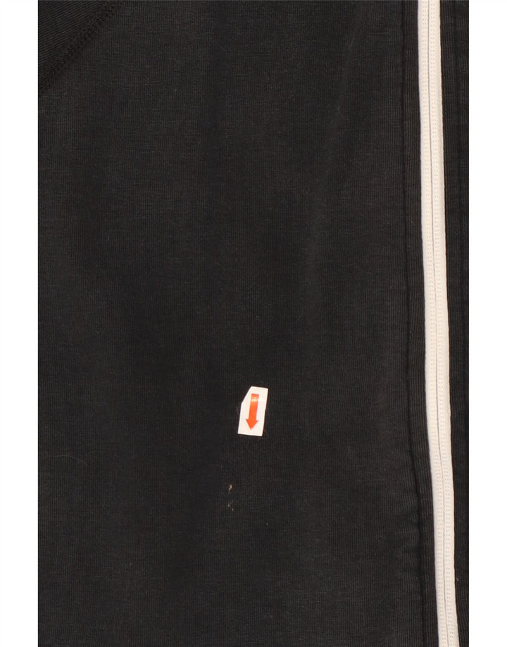 Damski sweter z kapturem i zamkiem NIKE UK 16, duży, czarny, bawełniany