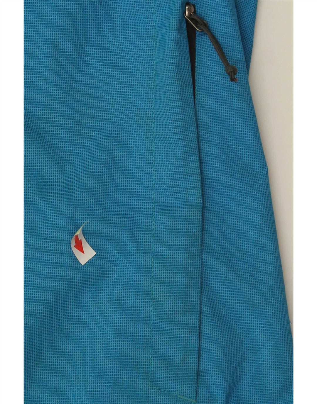Męska kurtka przeciwdeszczowa z kapturem The North Face UK 38, średni niebieski poliester