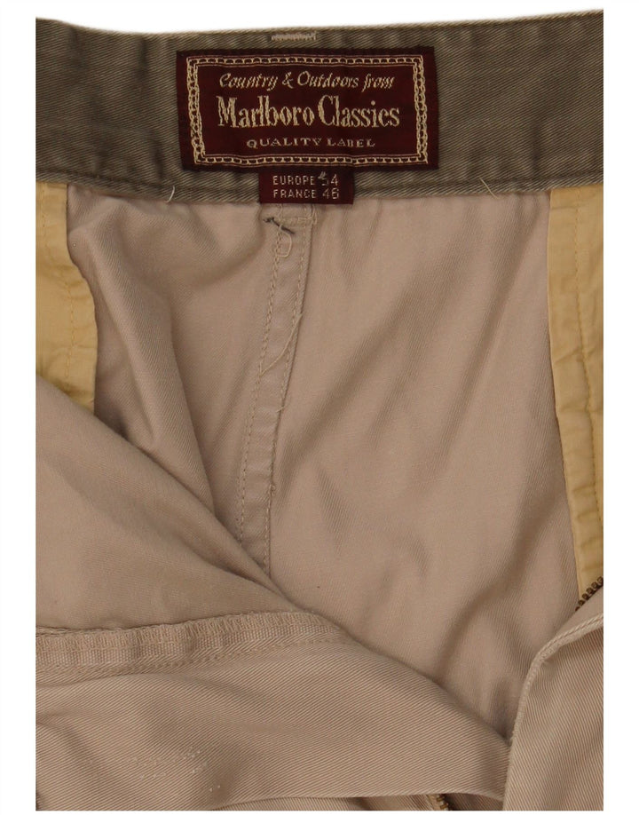 Męskie spodenki cargo Marlboro Classics EU 54 2XL W36 beżowe