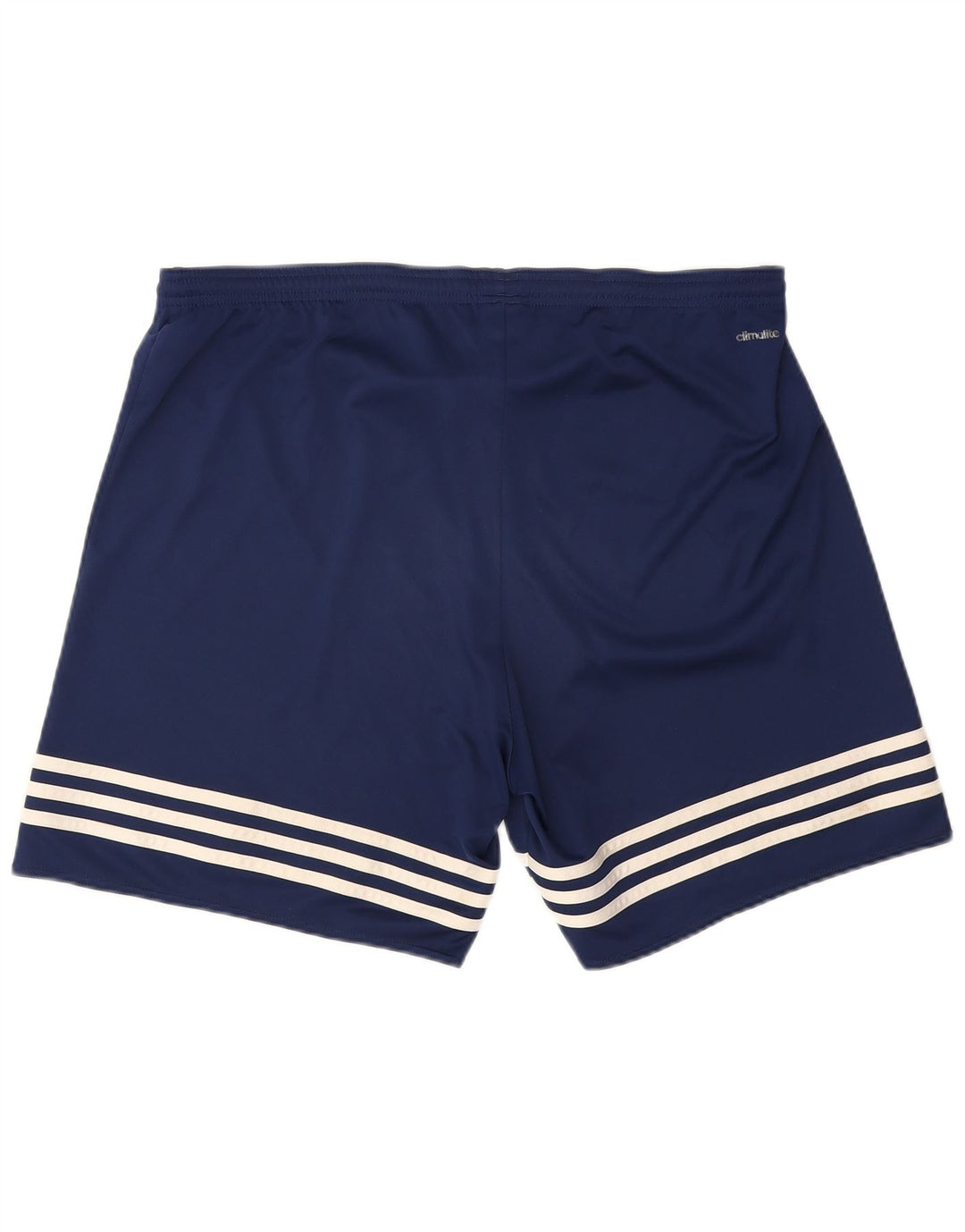 Męskie spodenki sportowe Adidas Climalite XL granatowe, poliestrowe