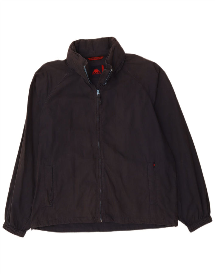 Męska kurtka bomberka Kappa UK 44 2XL Granatowa, bawełniana