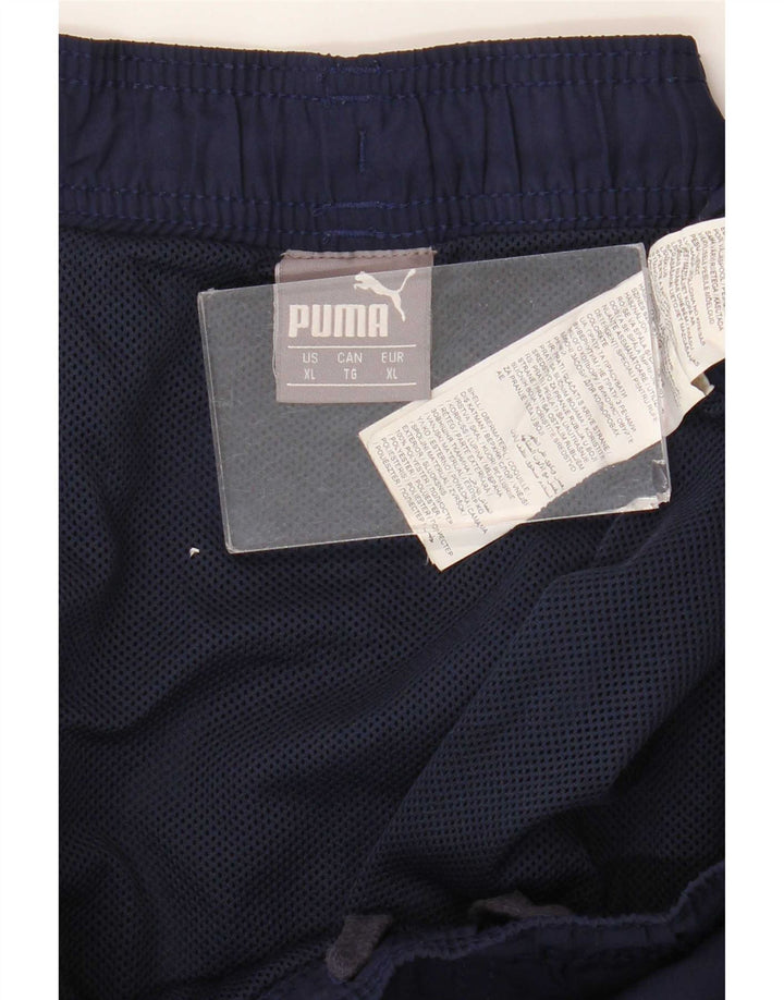 Męskie spodenki sportowe Puma Graphic XL granatowe, poliestrowe