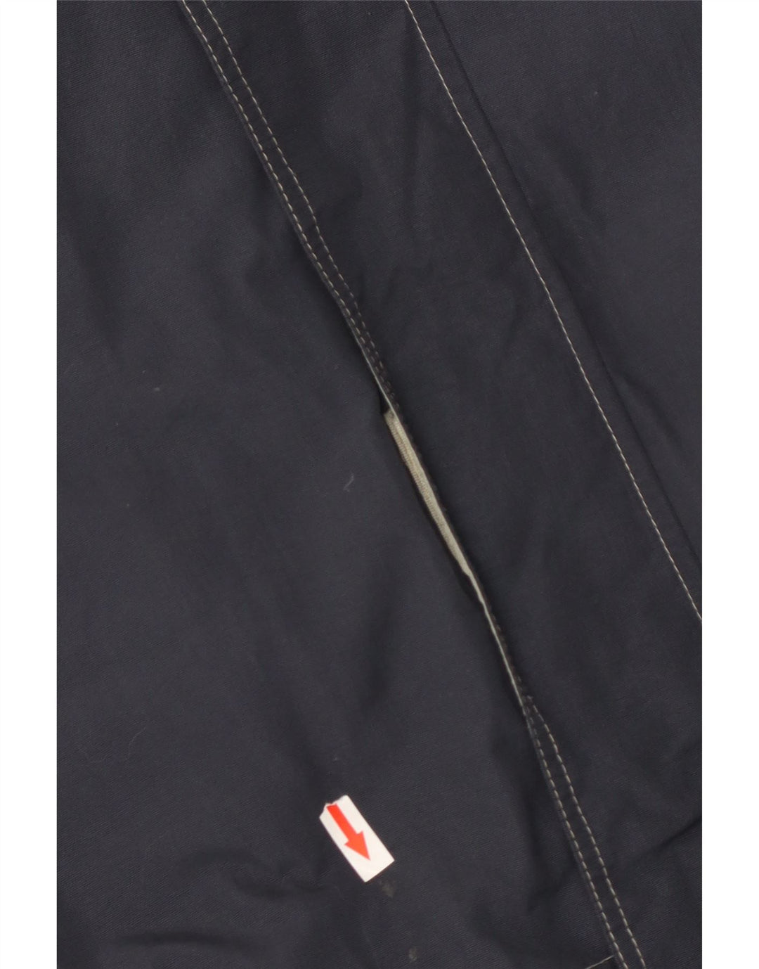 AUSTRALIAN L'ALPINA Męski płaszcz wiatrówka UK 42 XL Granatowy poliester