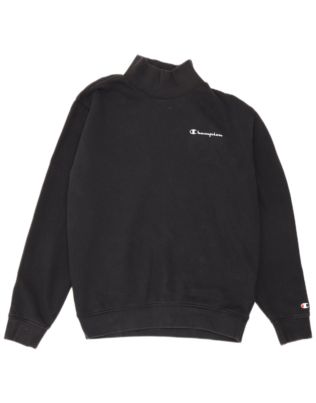 Damski sweter oversize Champion UK 10, mały, czarny, bawełniany