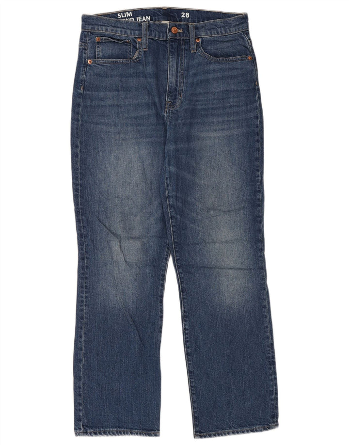 Jeansy damskie J. Crew W28 L30 Niebieskie bawełniane