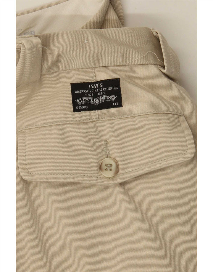 Męskie spodnie typu chino Regular W32 L31 Khaki