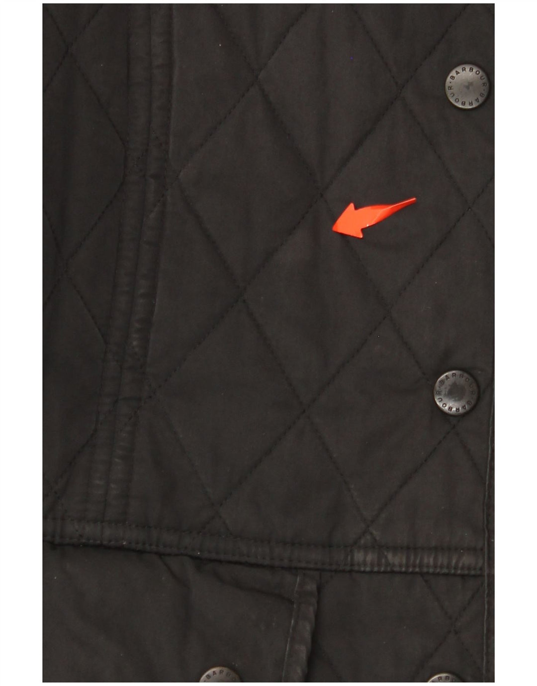 Damska pikowana kurtka BARBOUR UK 14, średni czarny poliester