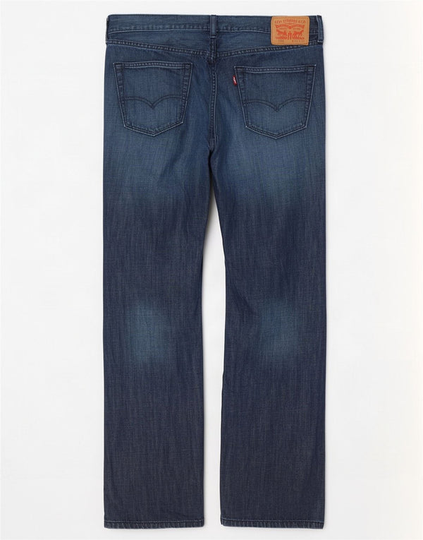 Męskie jeansy Levi's 559 o swobodnym kroju W34 L32 Granatowa bawełna