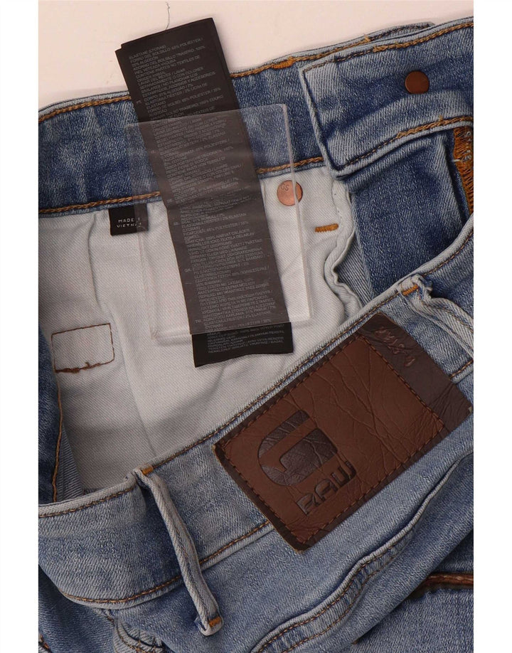 Damskie jeansy slim G-Star W28 L30 Niebieskie