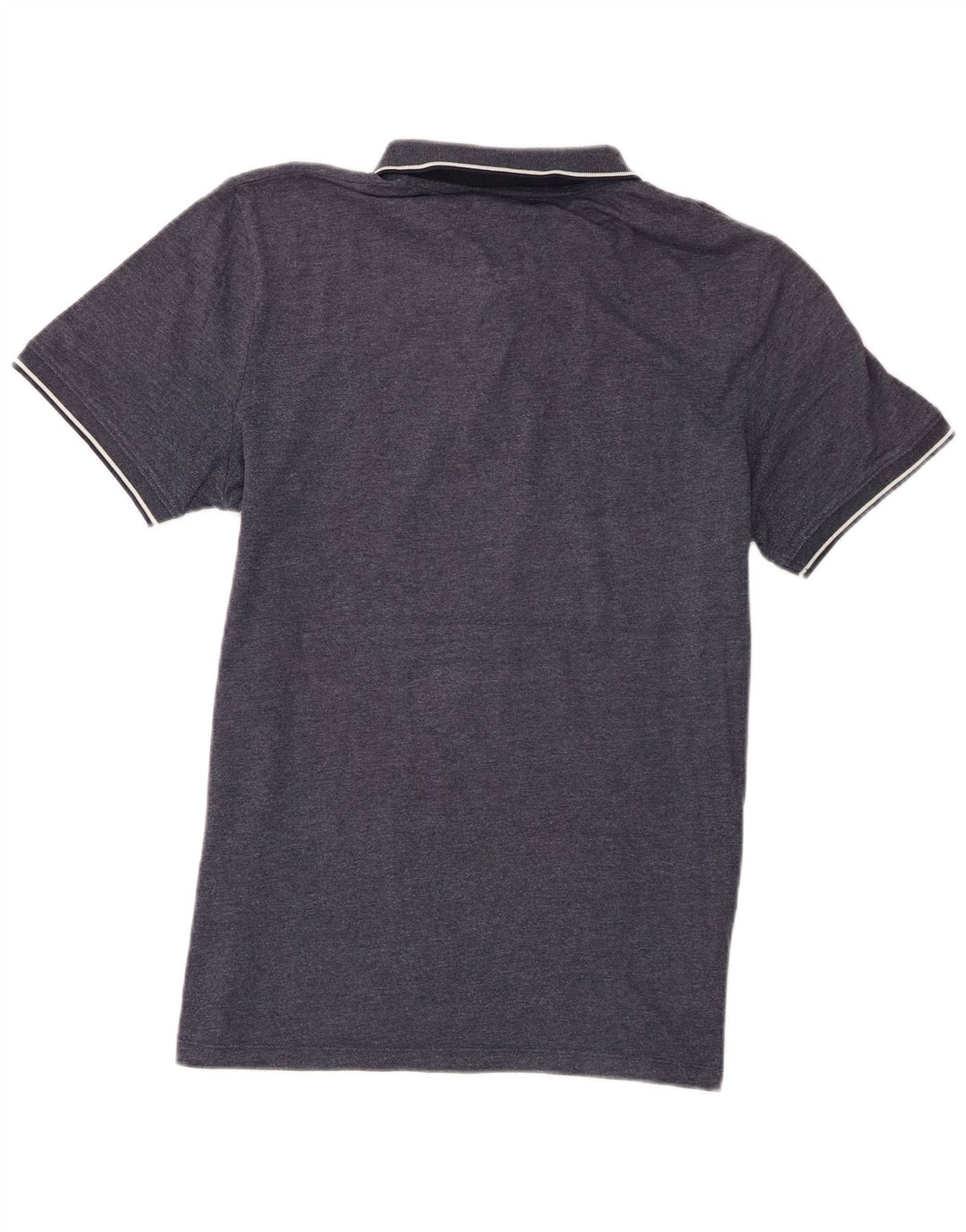 Męska koszulka polo Jack & Jones, średnia, granatowa, bawełniana w cętki