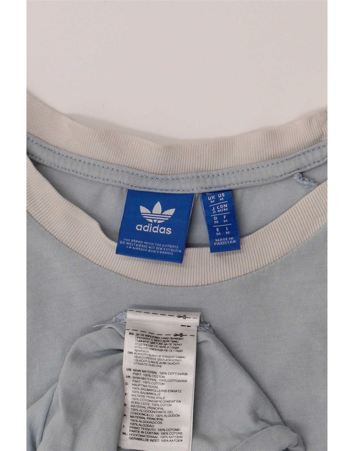 Adidas Męska koszulka Top Medium Blue Cotton