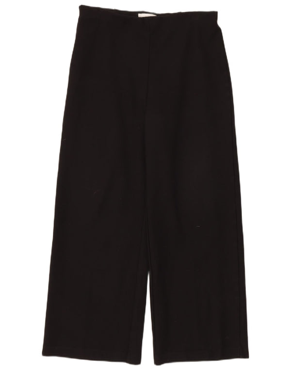 Spodnie damskie Hobbs z wysokim stanem i szerokimi nogawkami UK 12 Medium W34 L30 czarne