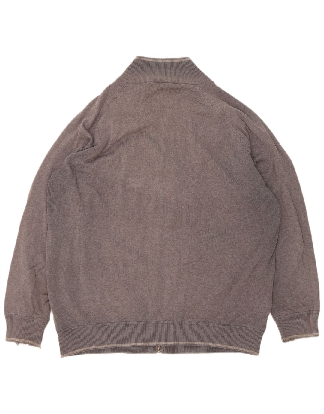 Marks & Spencer Męski sweter rozpinany XL, szary, bawełniany