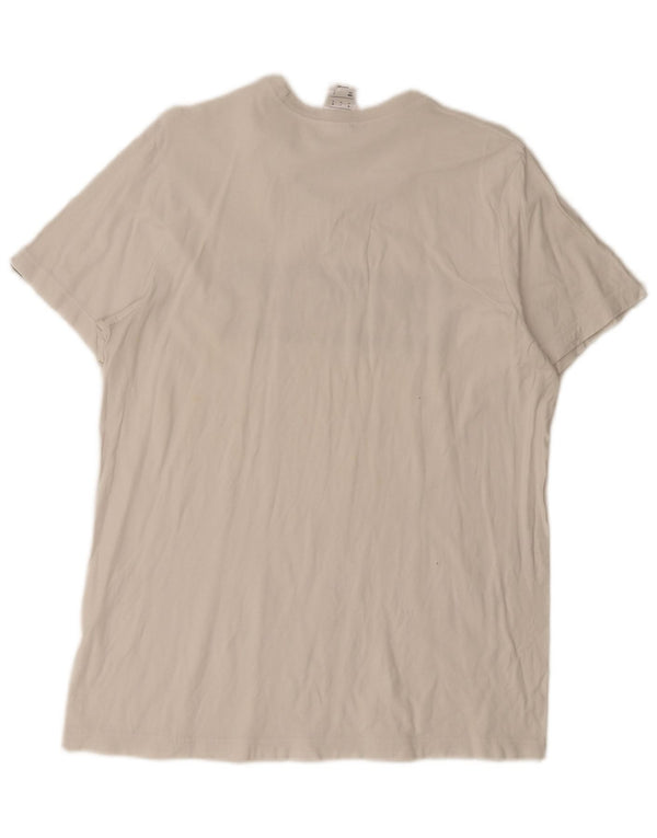 Męska koszulka graficzna Adidas Top Medium White