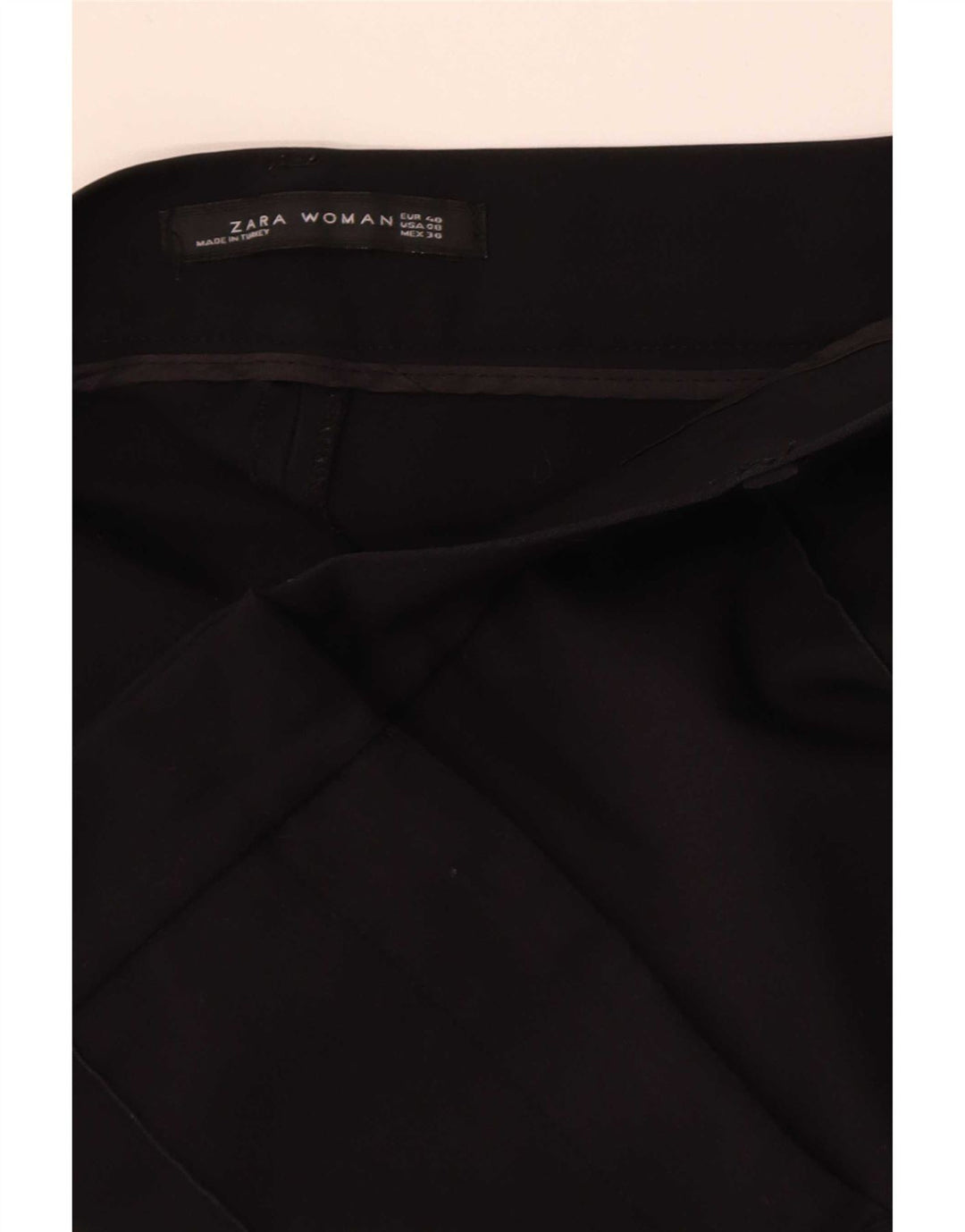 Spodnie damskie Zara Bootcut EU 40 Medium W30 L32 czarne