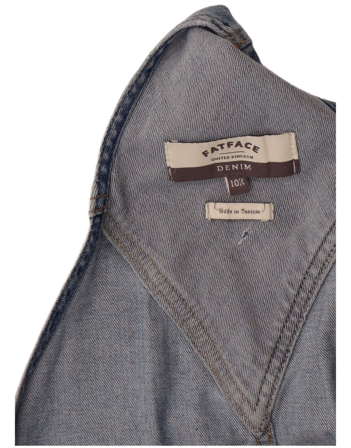 Damskie spodenki ogrodniczki Fat Face UK 10 Small W34 Blue