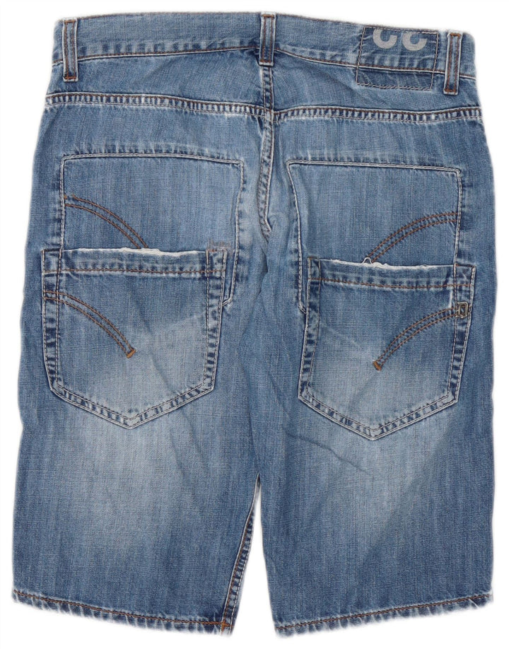 Męskie spodenki jeansowe Dondup W32 Średnioniebieskie bawełniane