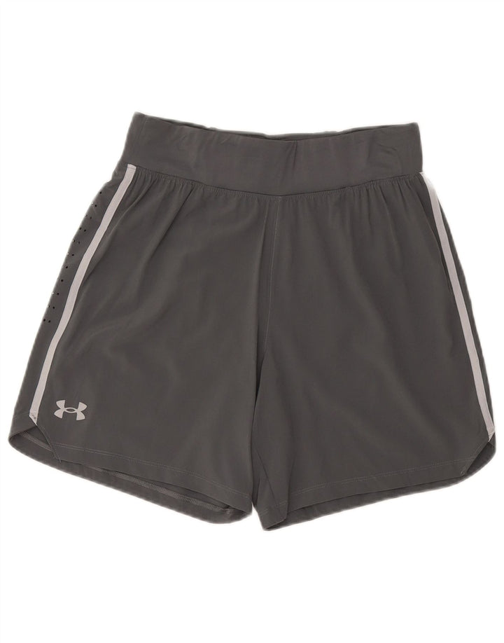 Damskie spodenki sportowe UNDER ARMOUR UK 14, średnioszary, poliester