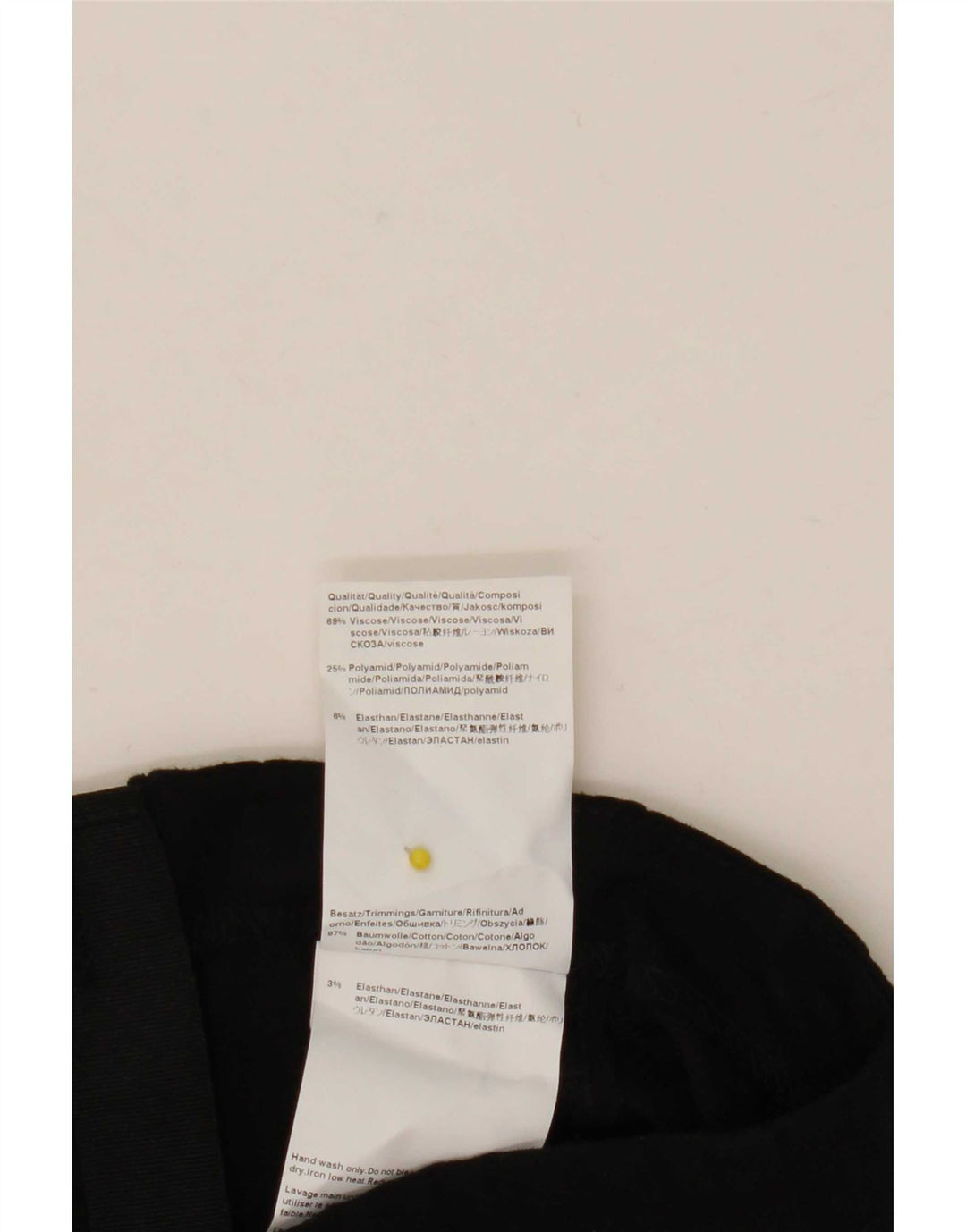 Damska spódnica ołówkowa Hugo Boss UK 12 Medium W30 Czarna wiskoza