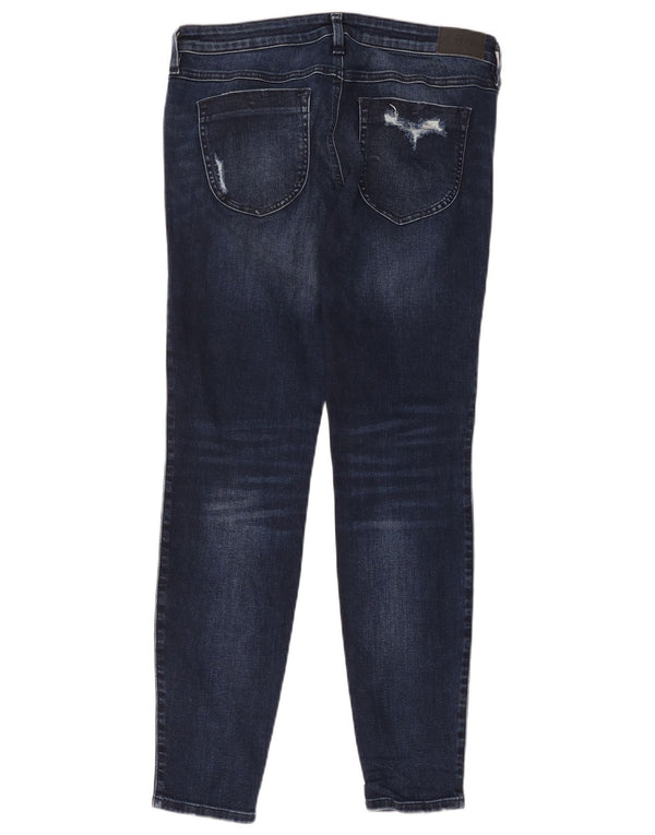 Damskie jeansy Diesel Gracey z niską talią, super cienkie, obcisłe W31 L32 granatowe