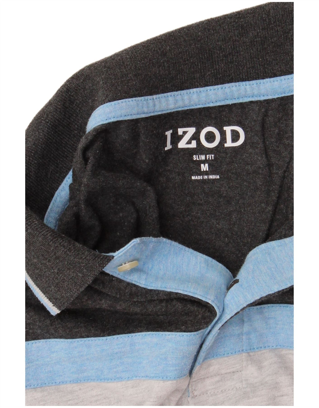 Męska koszulka polo slim fit Izod w kolorze średnioszarym
