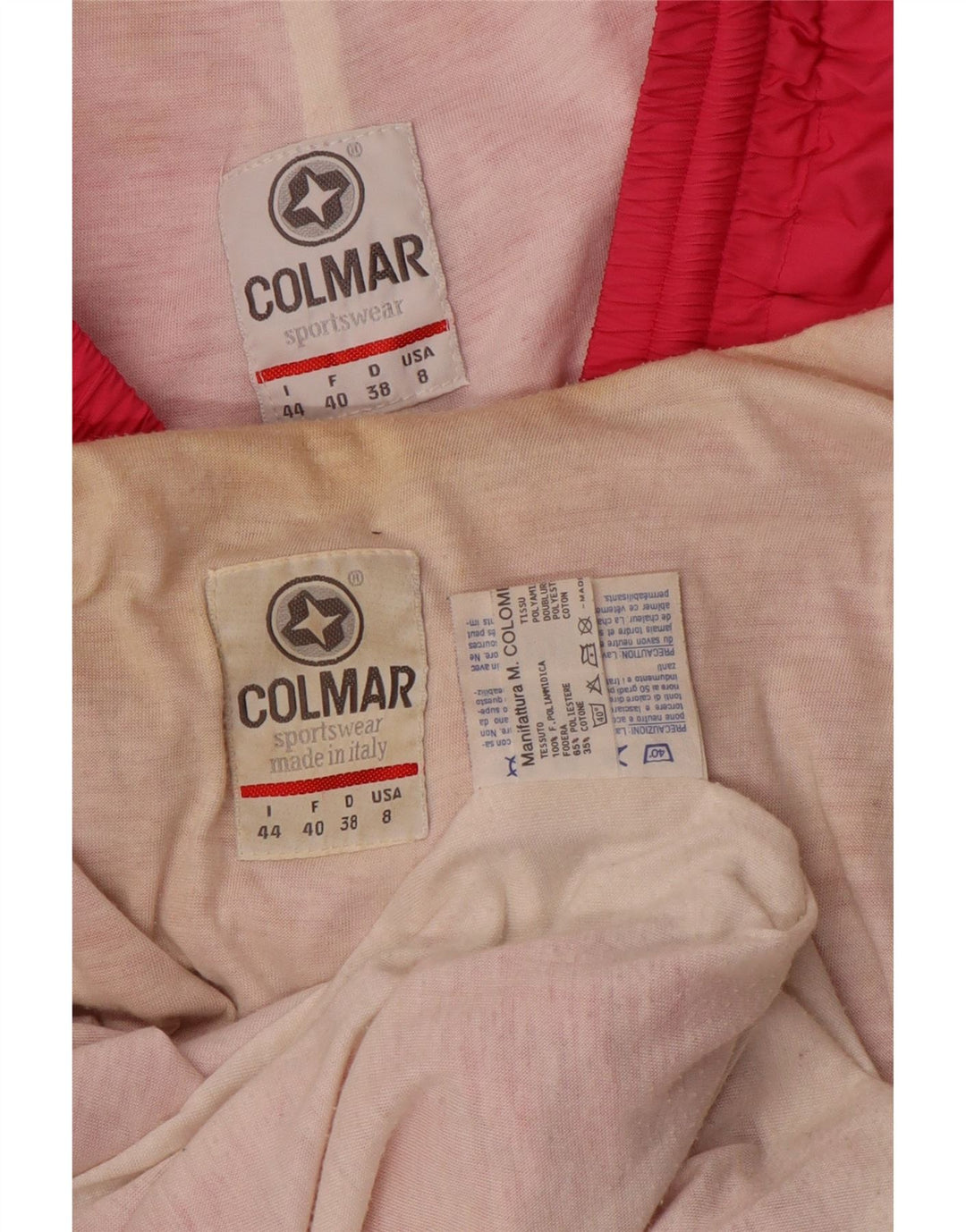 Pełny dres damski Colmar Graphic IT 44 Średni różowy poliamid