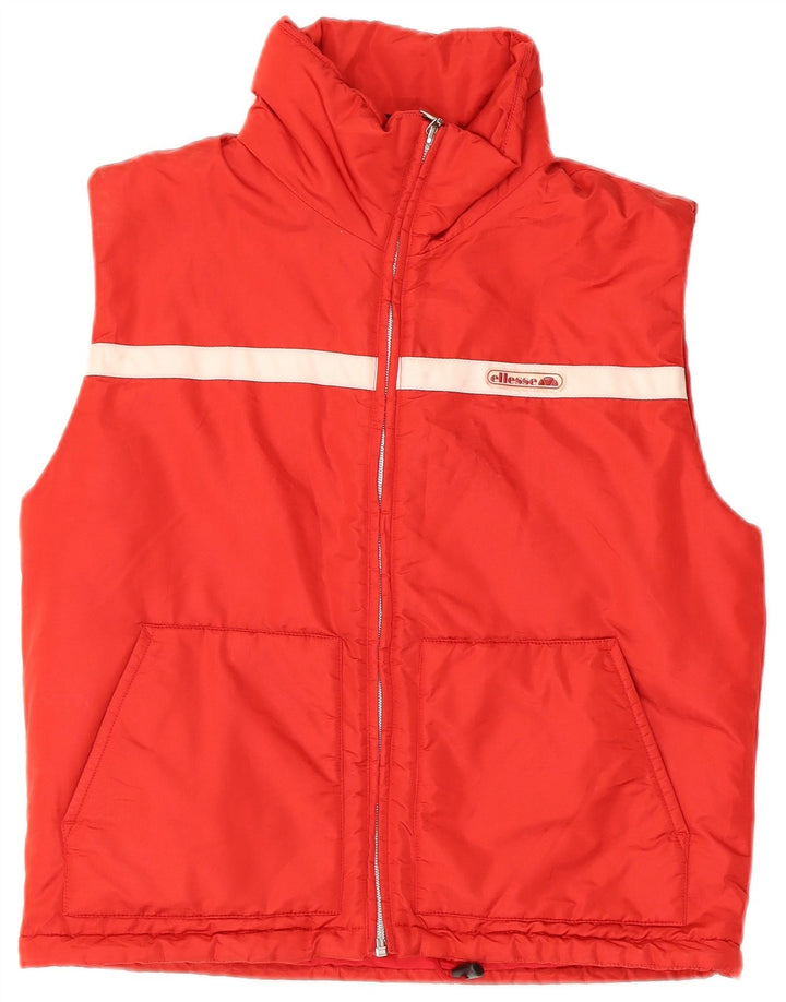 Damska kamizelka oversize ELLESSE UK 10, mała, czerwona