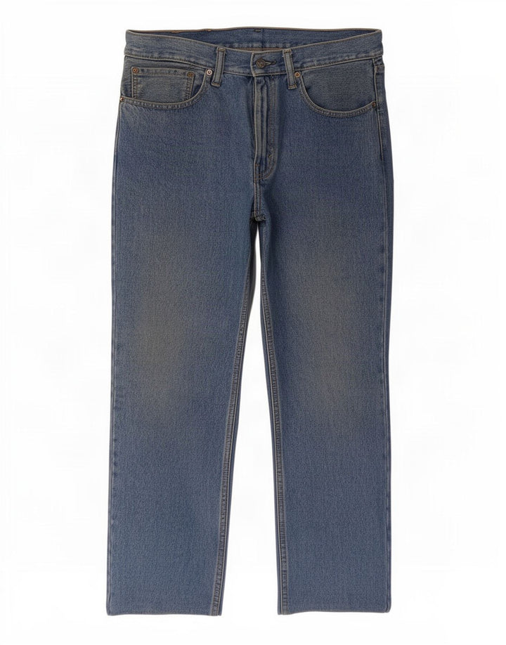 Męskie jeansy Levi's 516 Straight W34 L30 Niebieskie
