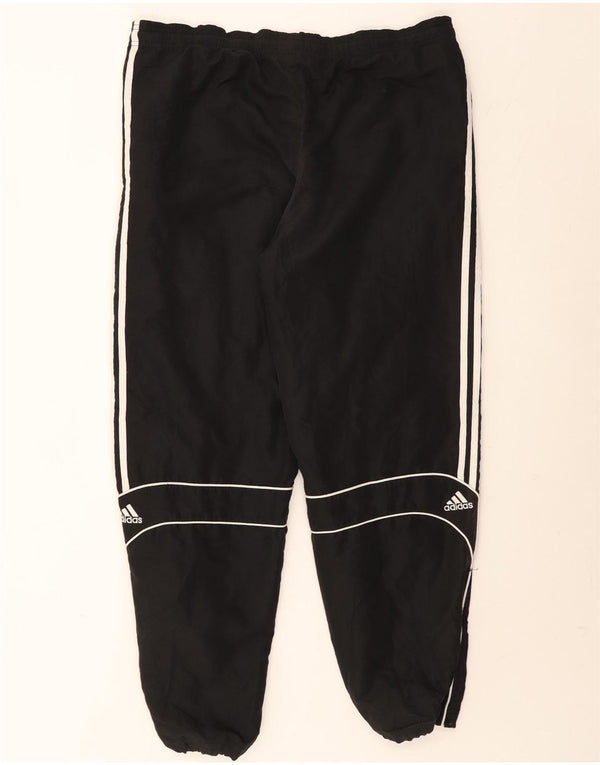 Adidas Męskie spodnie dresowe Joggery, duże, czarne, poliestrowe