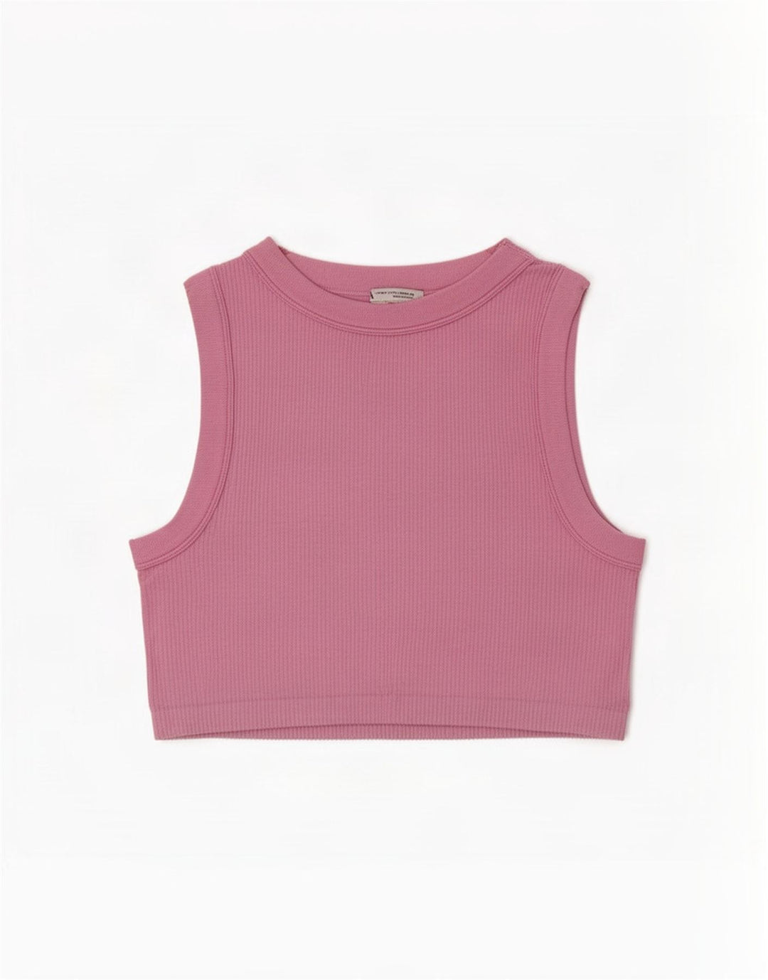 Damski krótki top Zara UK 12 w kolorze średniego różu