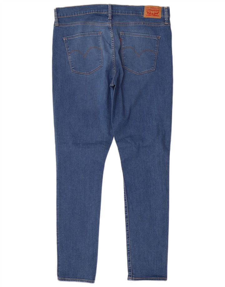 Damskie jeansy Levi's Skinny W32 L30 Niebieskie bawełniane