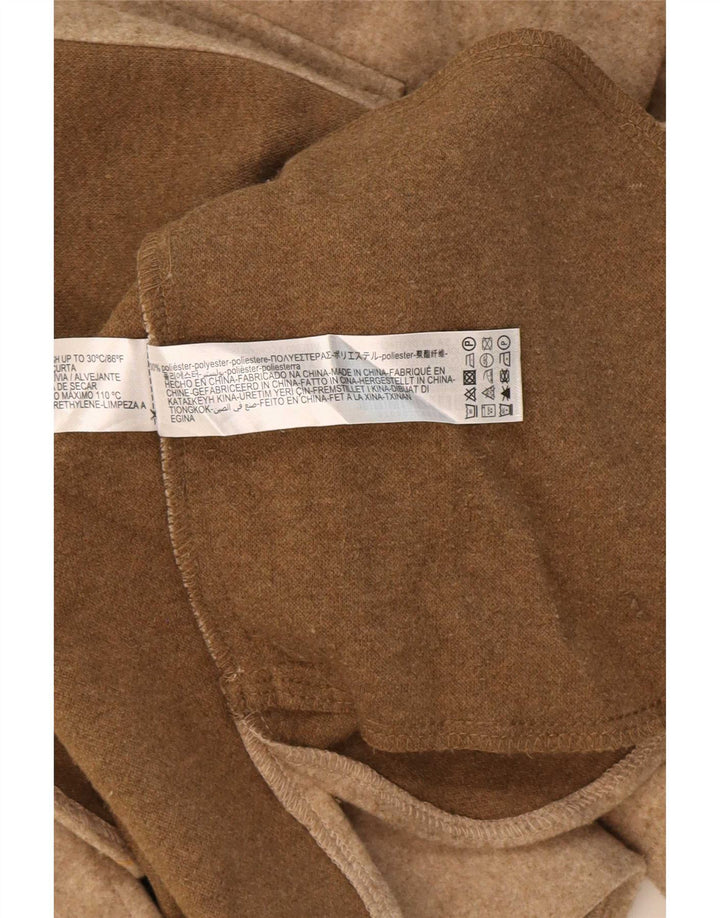 Damska koszula oversize Zara Shacket UK 10, mała, beżowa, poliester