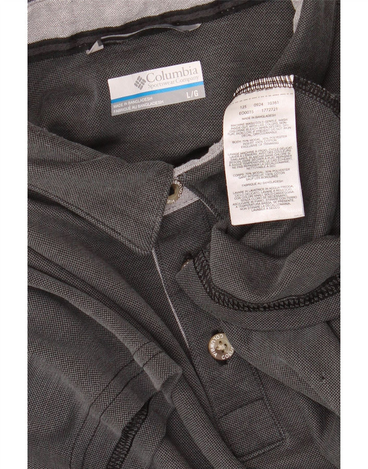 Męska koszulka polo Columbia, duża, szara, modal