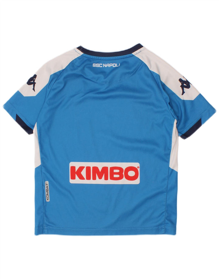 Chłopięcy T-shirt z grafiką Kappa Top 4-5 lat w kolorze niebieskim