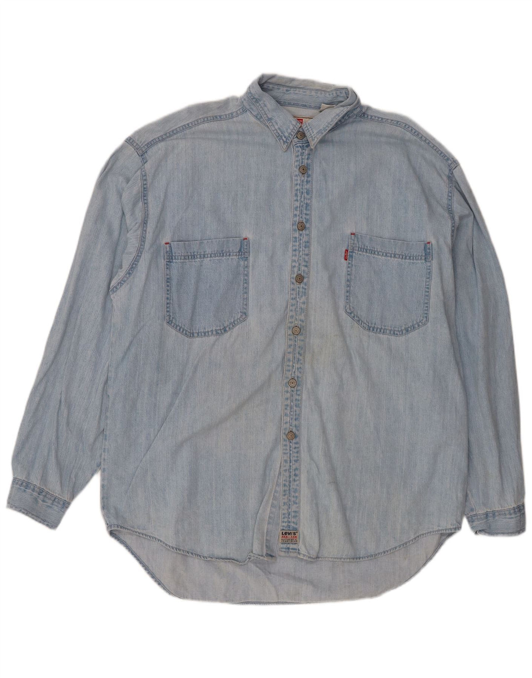 Męska koszula dżinsowa Levi's XL, niebieska, bawełniana